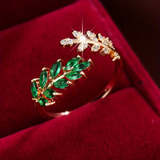 Laurier™ | Bague en matière précieuse raffinée