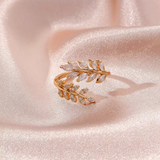 Laurier™ | Bague en matière précieuse raffinée