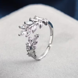Laurier™ | Bague en matière précieuse raffinée