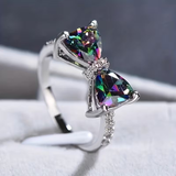 Émeraude Élégante™ | Bague raffinée en matière précieuse