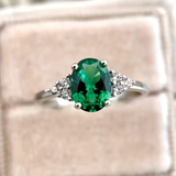 Émeraude™ | Bague de promesse en or