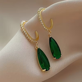 Cascade™ | Boucles d'oreilles en matière précieuse