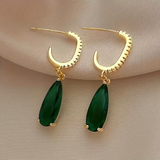 Cascade™ | Boucles d'oreilles en matière précieuse