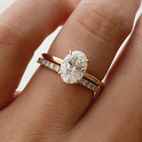 Bague vintage élégante en cristal incrusté