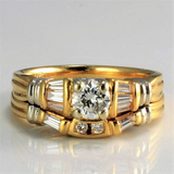 Bague vintage intemporelle en or
