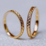 Ensemble de bagues vintage pour couple