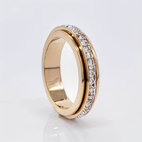 Bague vintage en or Bright Line