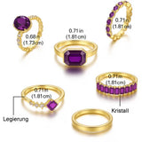 Bague en améthyste