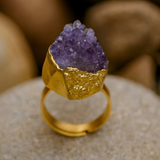 Bague Lara en améthyste