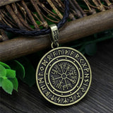 Collier Viking Rune Runic Circle