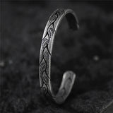 Bracelet manchette vintage en argent