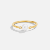 Bague en perles d'eau douce